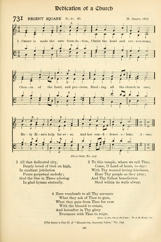 In Excelsis: hymns with tunes for Christian worship page 583