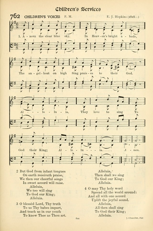 In Excelsis: hymns with tunes for Christian worship page 609