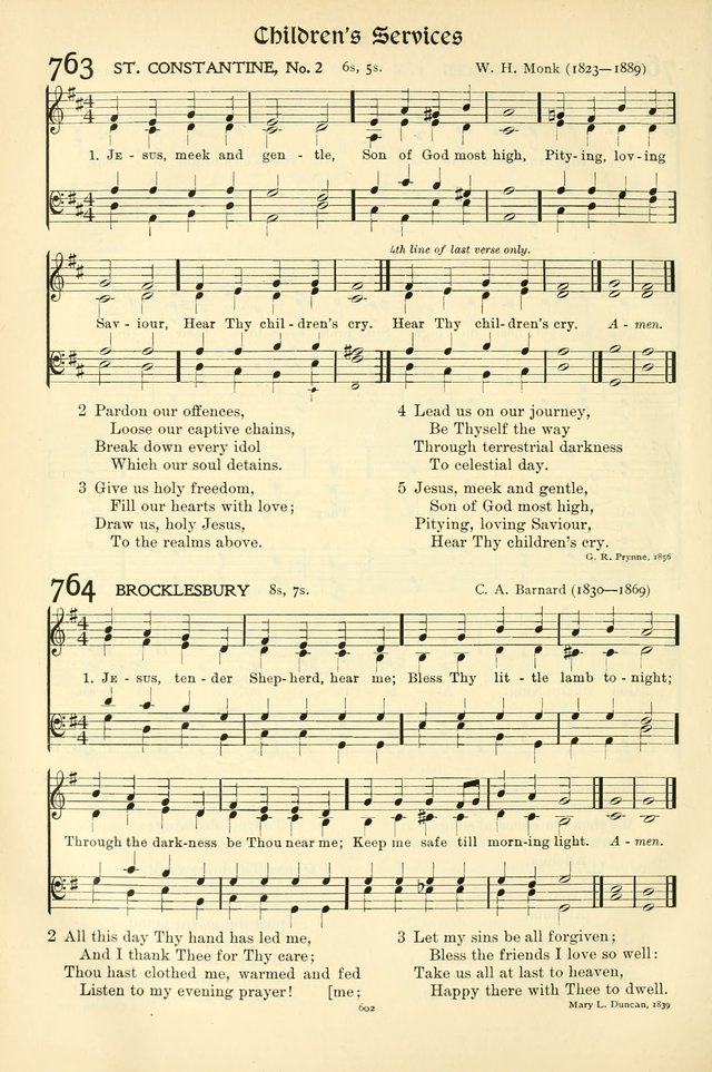 In Excelsis: hymns with tunes for Christian worship page 610