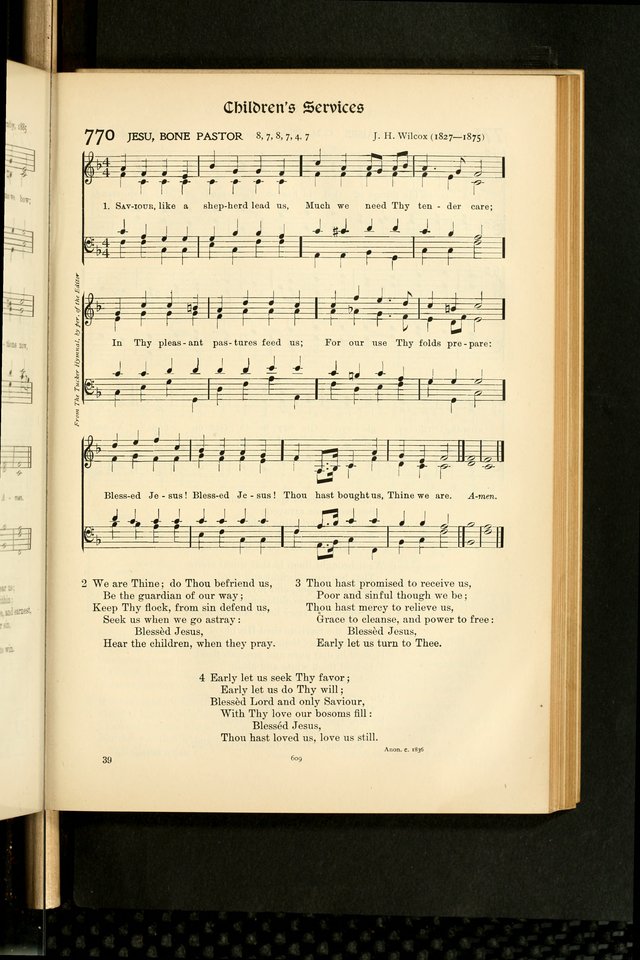 In Excelsis: hymns with tunes for Christian worship page 617
