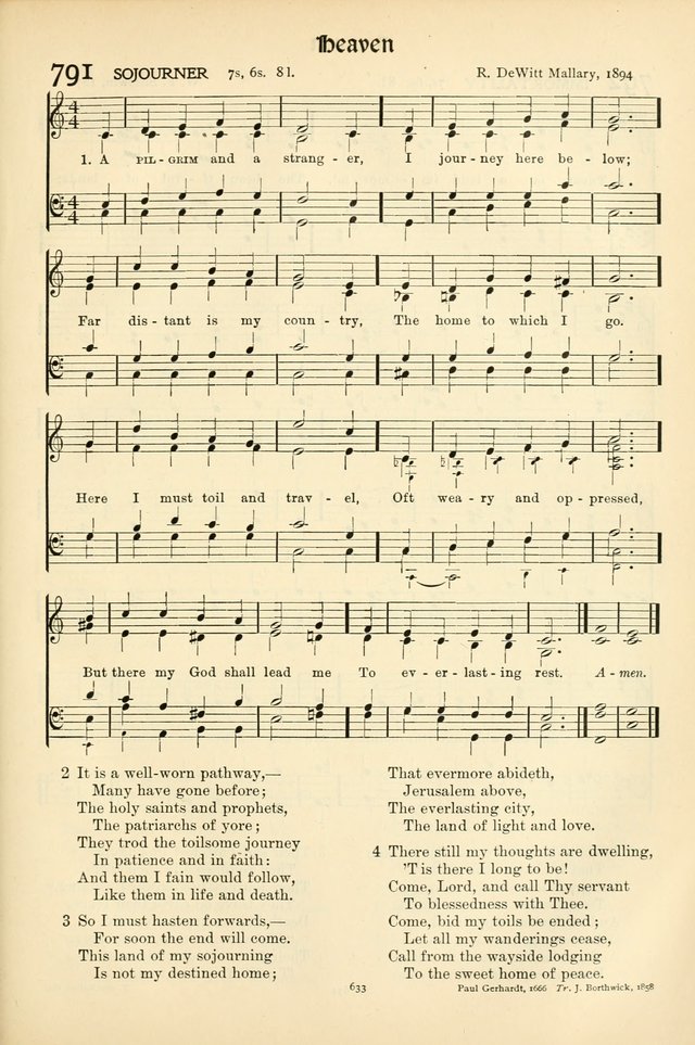 In Excelsis: hymns with tunes for Christian worship page 643