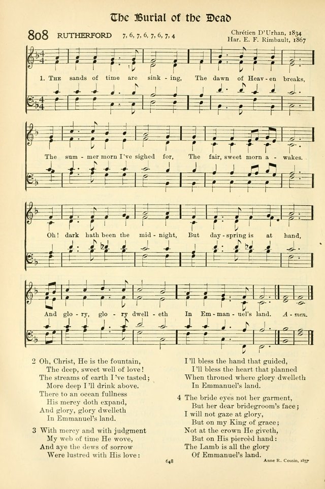 In Excelsis: hymns with tunes for Christian worship page 658