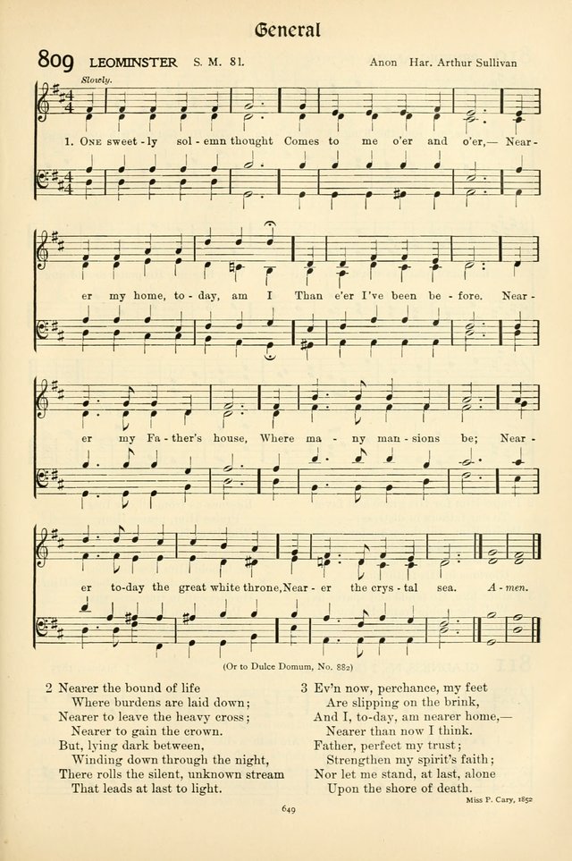 In Excelsis: hymns with tunes for Christian worship page 659