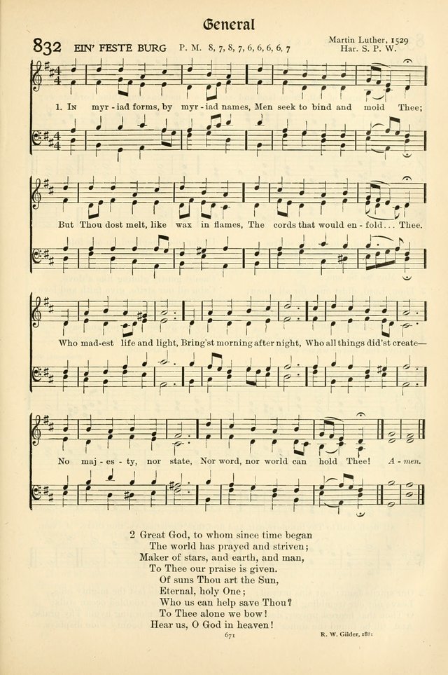 In Excelsis: hymns with tunes for Christian worship page 681