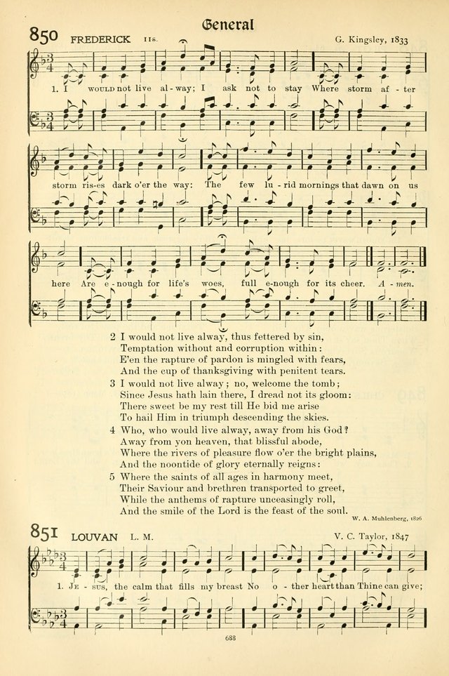 In Excelsis: hymns with tunes for Christian worship page 698