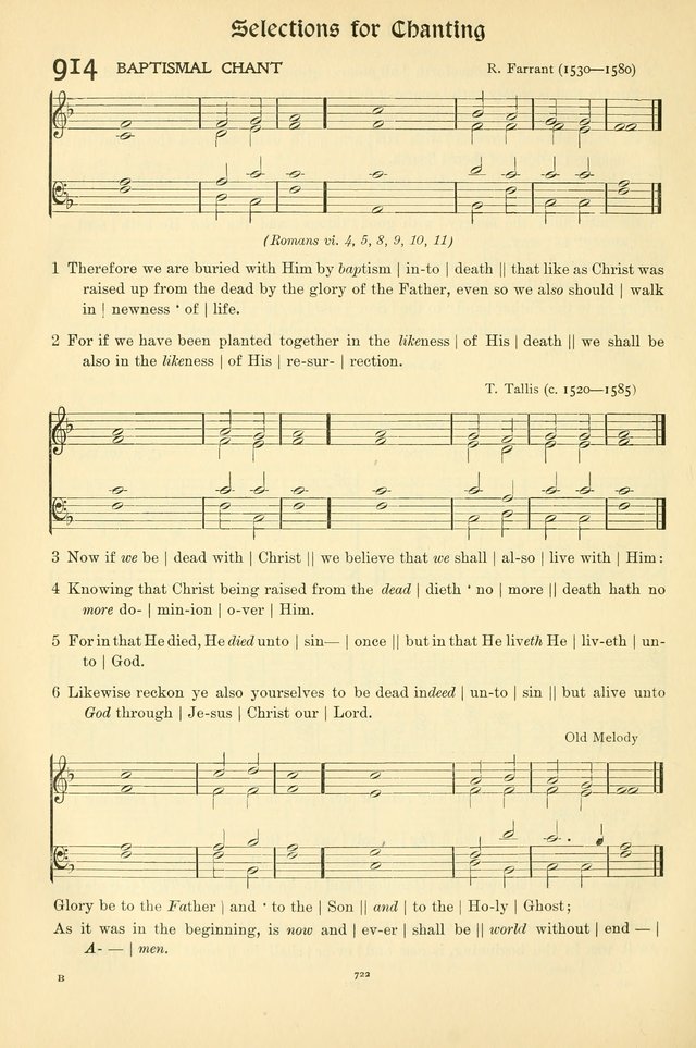In Excelsis: hymns with tunes for Christian worship page 732