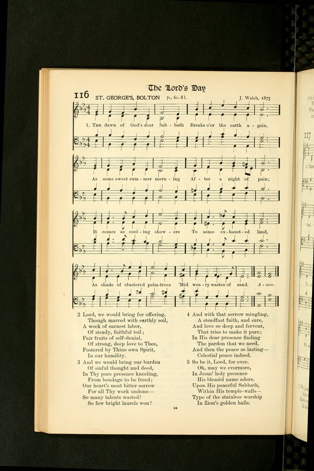In Excelsis: hymns with tunes for Christian worship page 94