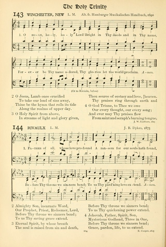 In Excelsis: Hymns with Tunes for Christian Worship. 7th ed. page 116