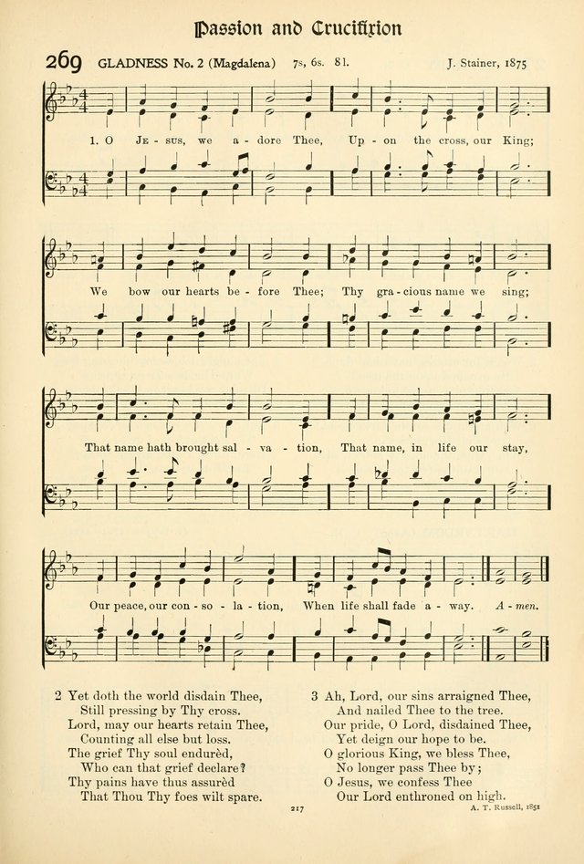 In Excelsis: Hymns with Tunes for Christian Worship. 7th ed. page 219