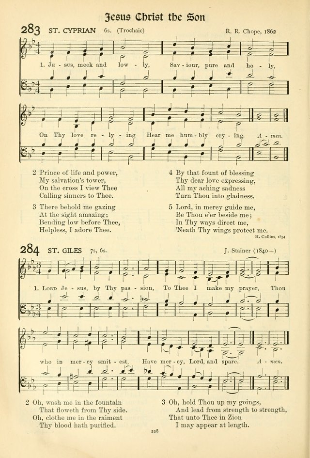 In Excelsis: Hymns with Tunes for Christian Worship. 7th ed. page 230