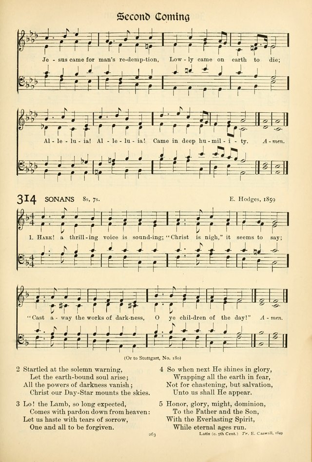 In Excelsis: Hymns with Tunes for Christian Worship. 7th ed. page 267