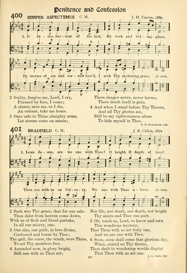 In Excelsis: Hymns with Tunes for Christian Worship. 7th ed. page 335