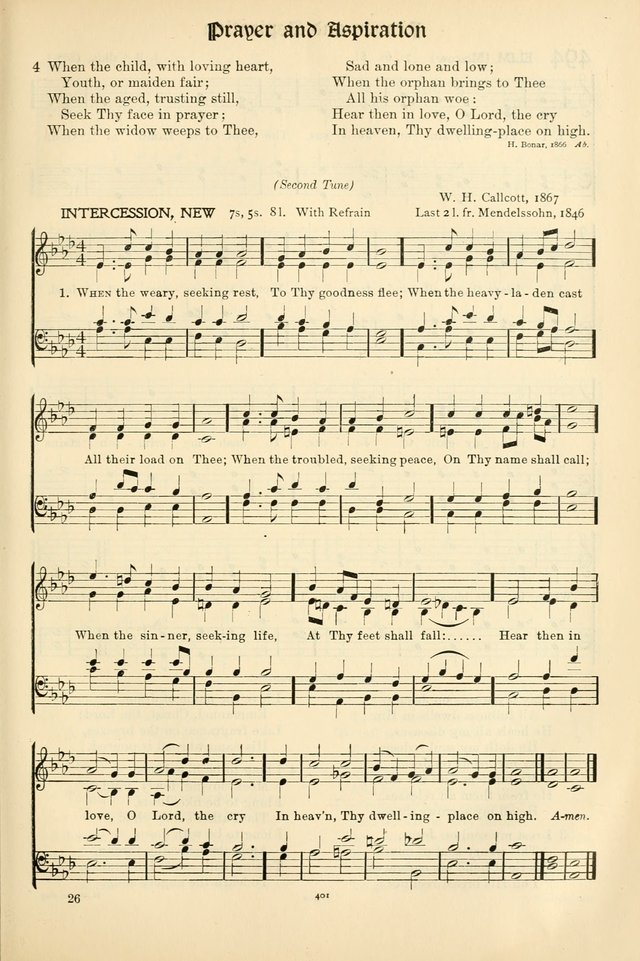 In Excelsis: Hymns with Tunes for Christian Worship. 7th ed. page 407