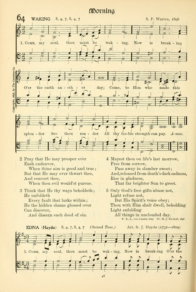 In Excelsis: Hymns with Tunes for Christian Worship. 7th ed. page 48