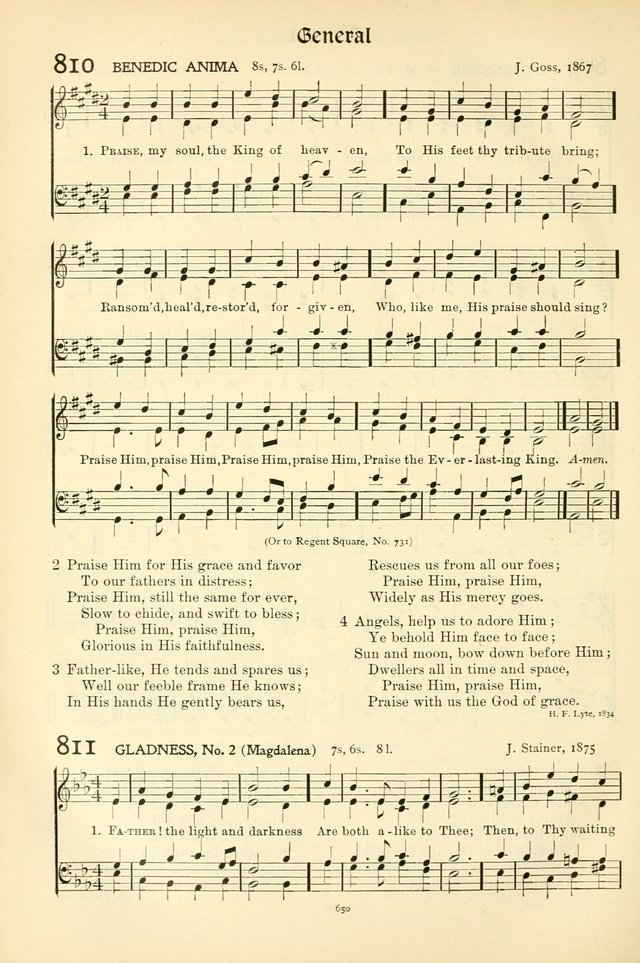 In Excelsis: Hymns with Tunes for Christian Worship. 7th ed. page 660