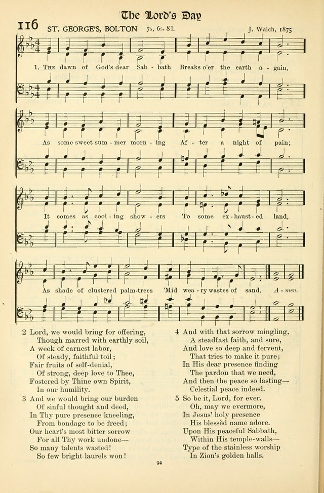 In Excelsis: Hymns with Tunes for Christian Worship. 7th ed. page 96