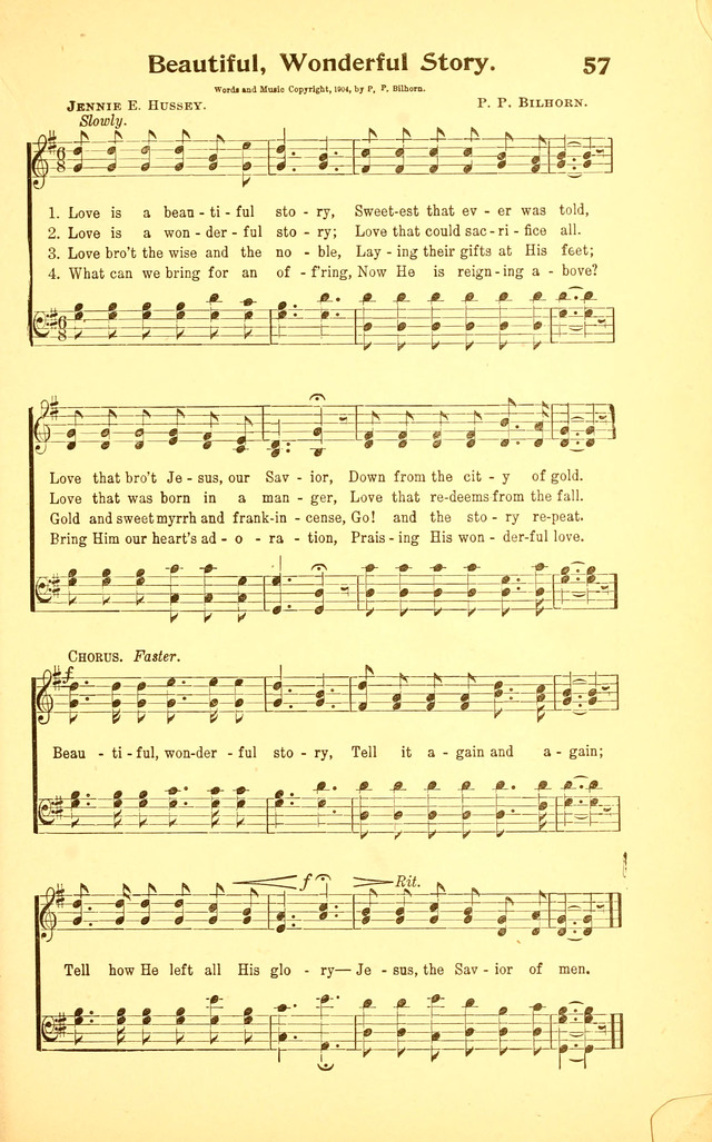 International Gospel Hymns and Songs page 55