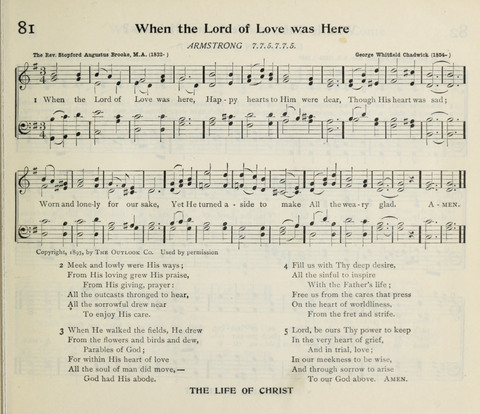 The Institute Hymnal page 101
