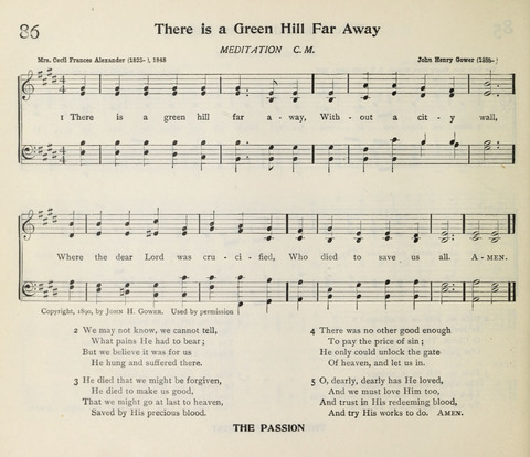 The Institute Hymnal page 106