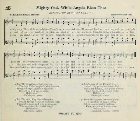 The Institute Hymnal page 31