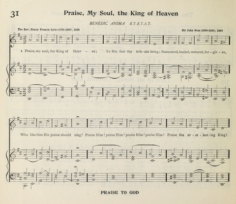 The Institute Hymnal page 34