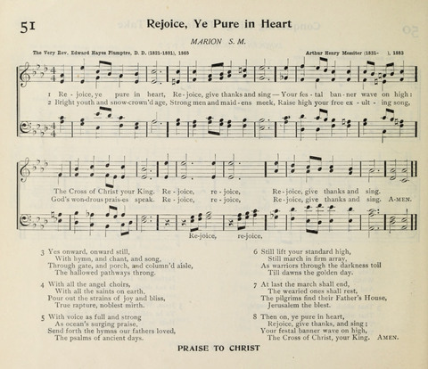The Institute Hymnal page 58