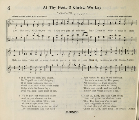 The Institute Hymnal page 6