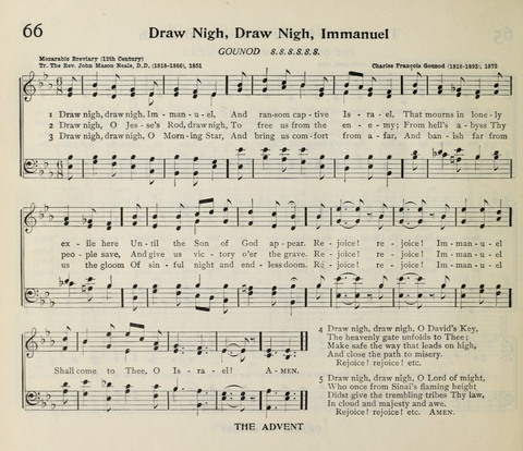 The Institute Hymnal page 74