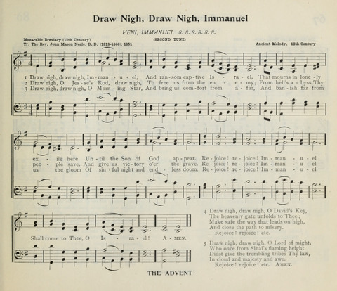 The Institute Hymnal page 75