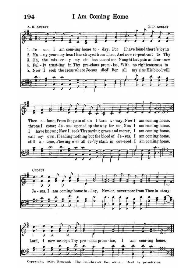 Inspiring Hymns page 172