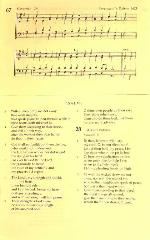 The Irish Presbyterian Hymnbook page 101
