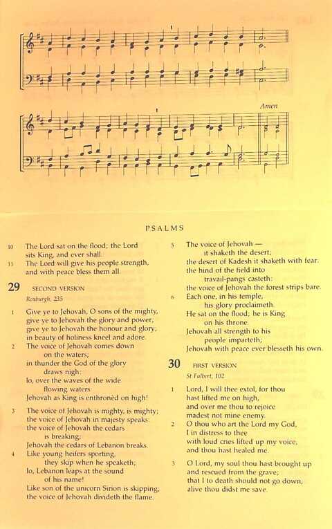 The Irish Presbyterian Hymnbook page 107