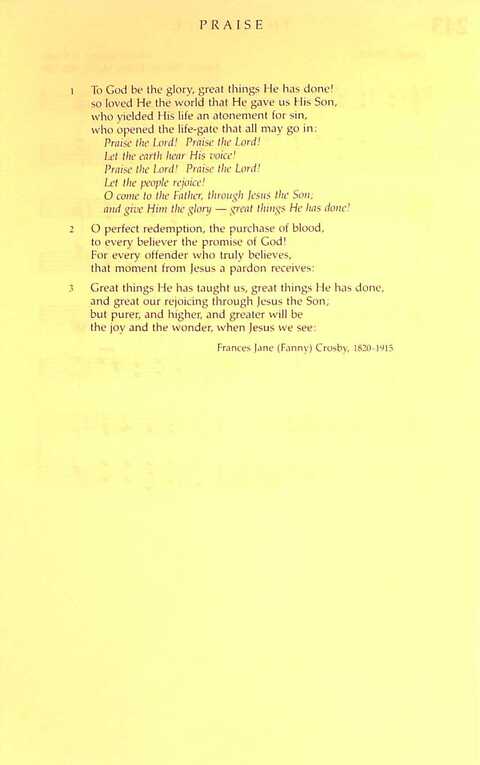 The Irish Presbyterian Hymbook page 1187