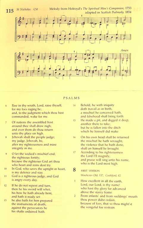 The Irish Presbyterian Hymnbook page 13