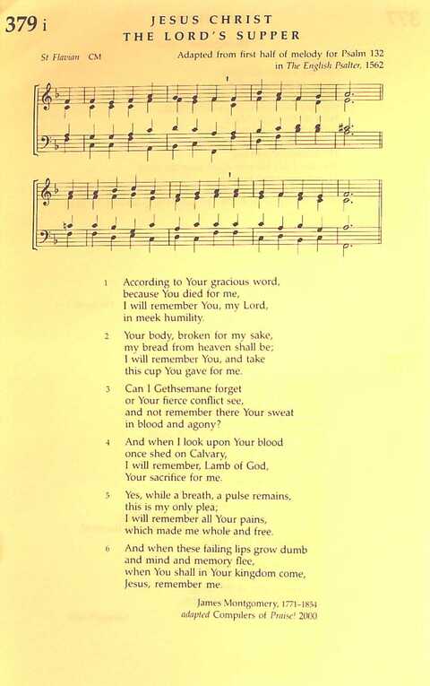 The Irish Presbyterian Hymbook page 1377