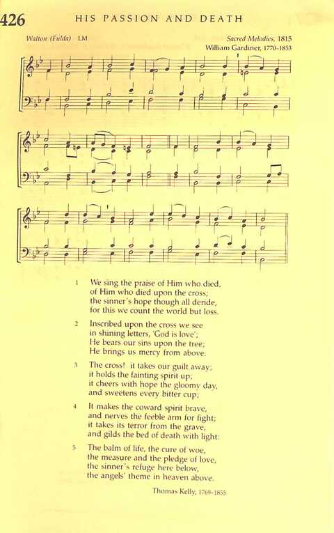 The Irish Presbyterian Hymnbook page 1454