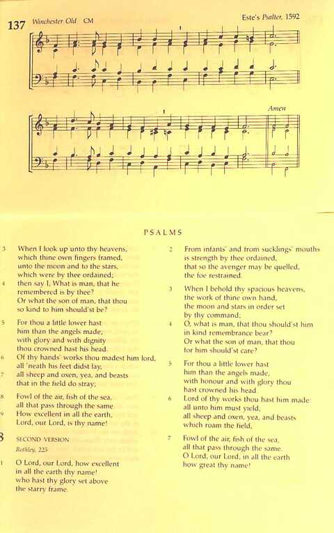 The Irish Presbyterian Hymnbook page 15