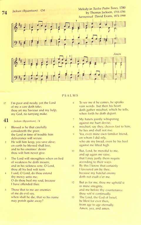 The Irish Presbyterian Hymnbook page 155