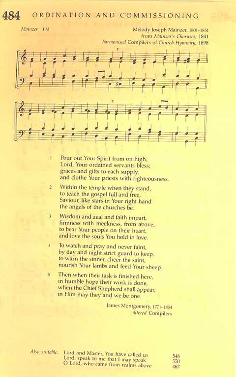 The Irish Presbyterian Hymnbook page 1550