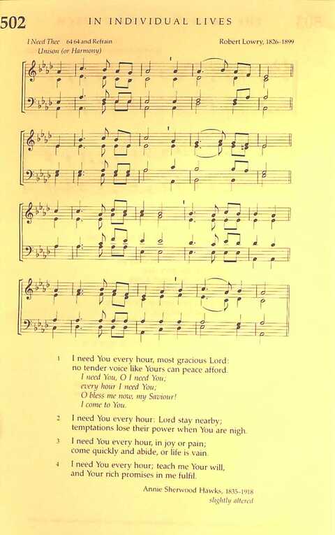 The Irish Presbyterian Hymbook page 1578