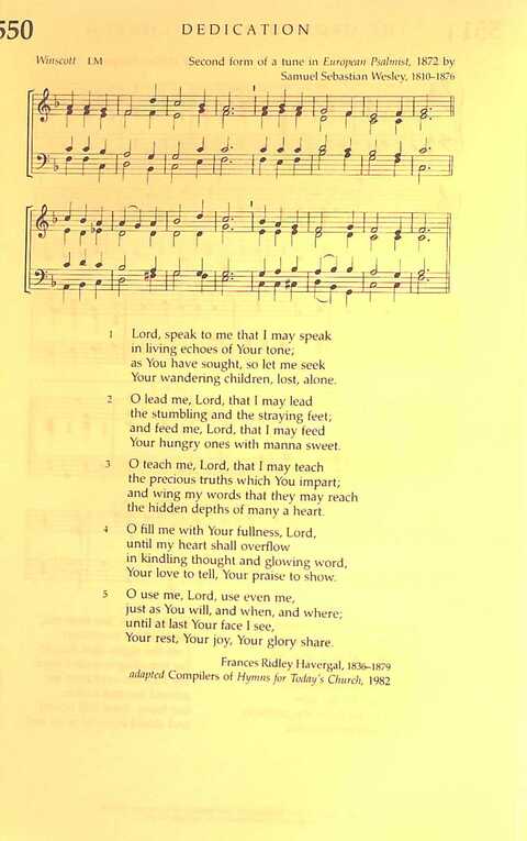 The Irish Presbyterian Hymbook page 1650