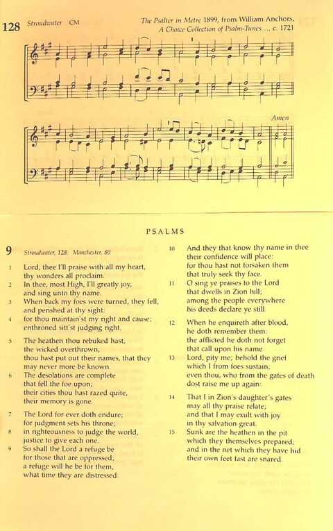 The Irish Presbyterian Hymnbook page 19