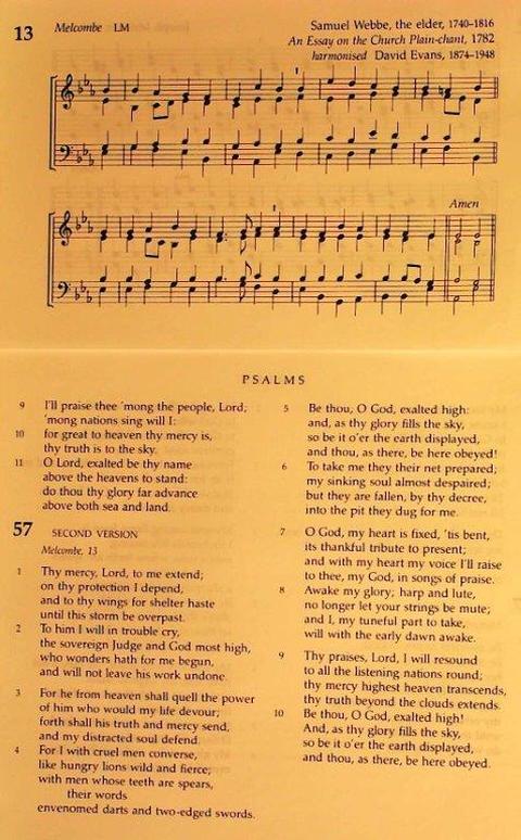 The Irish Presbyterian Hymbook page 213