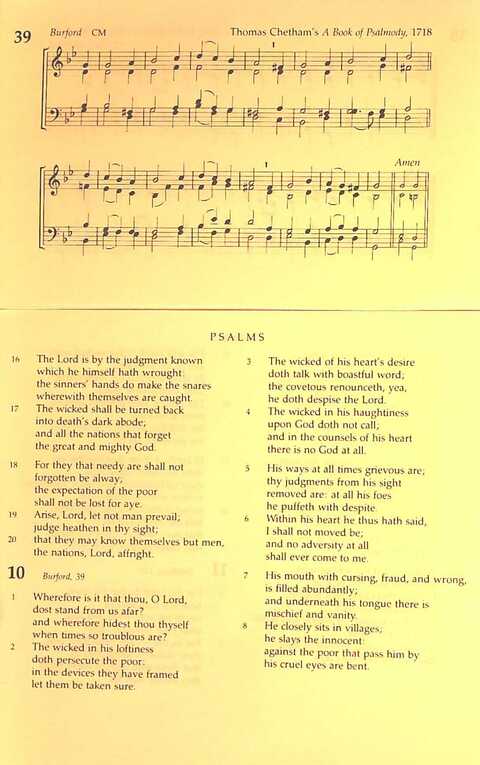 The Irish Presbyterian Hymnbook page 23