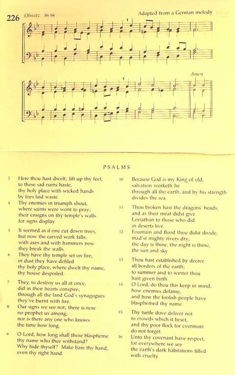 The Irish Presbyterian Hymnbook page 279