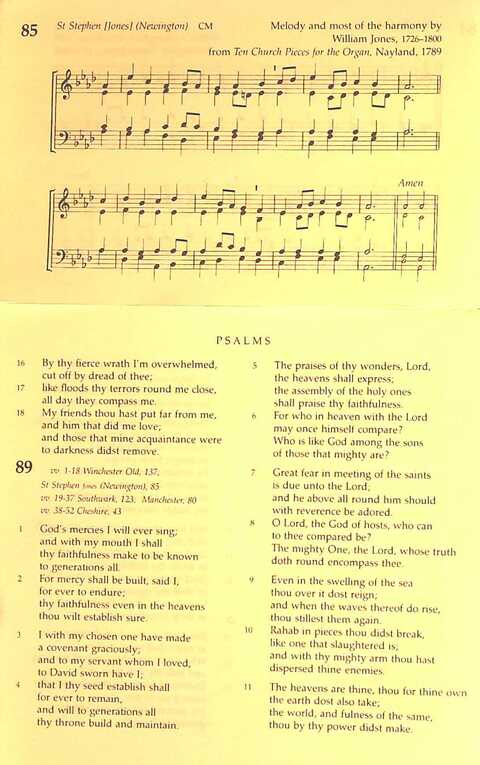 The Irish Presbyterian Hymbook page 321
