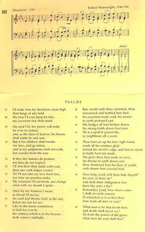 The Irish Presbyterian Hymnbook page 326