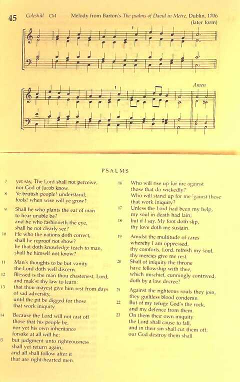 The Irish Presbyterian Hymnbook page 351