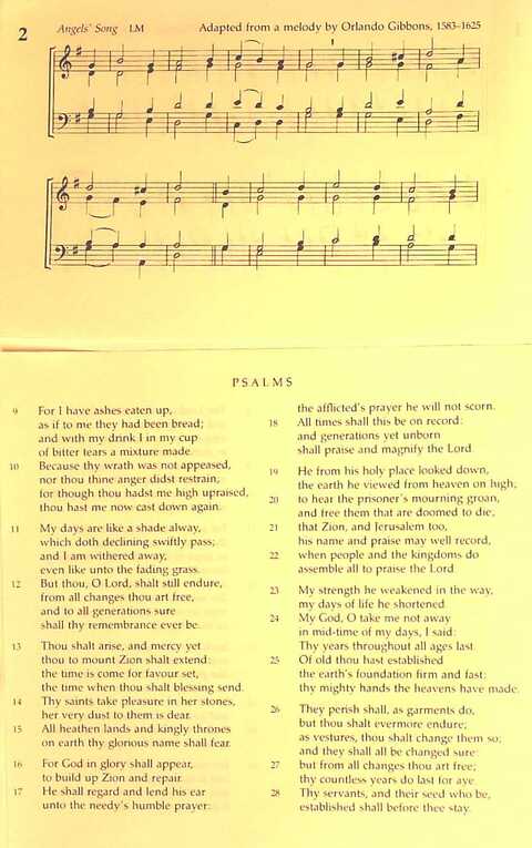 The Irish Presbyterian Hymbook page 386