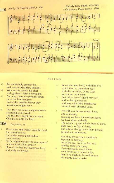 The Irish Presbyterian Hymnbook page 419